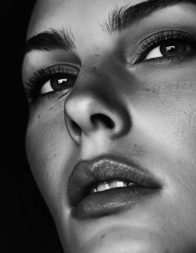 Woman bw